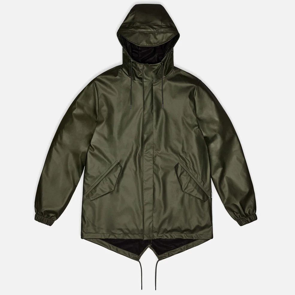Rains Coated-Shell Hooded Jacket Image 1
