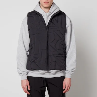 REPRESENT Initial Quilted Shell Down Gilet