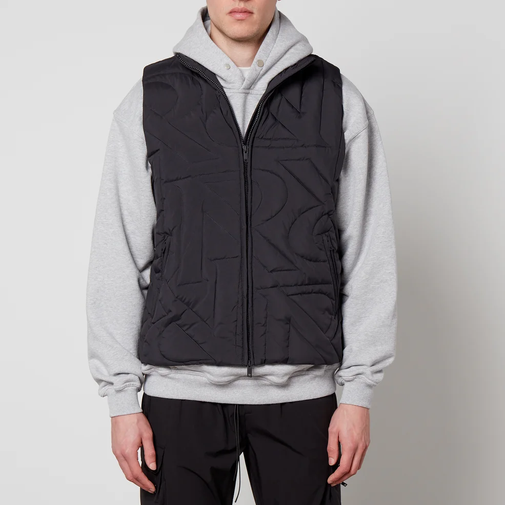 REPRESENT Initial Quilted Shell Down Gilet Image 1