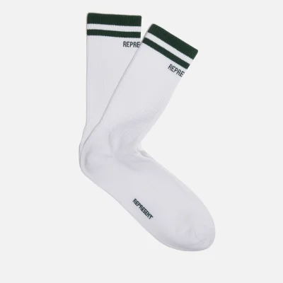 REPRESENT Logo-Jacquard Cotton-Blend Socks