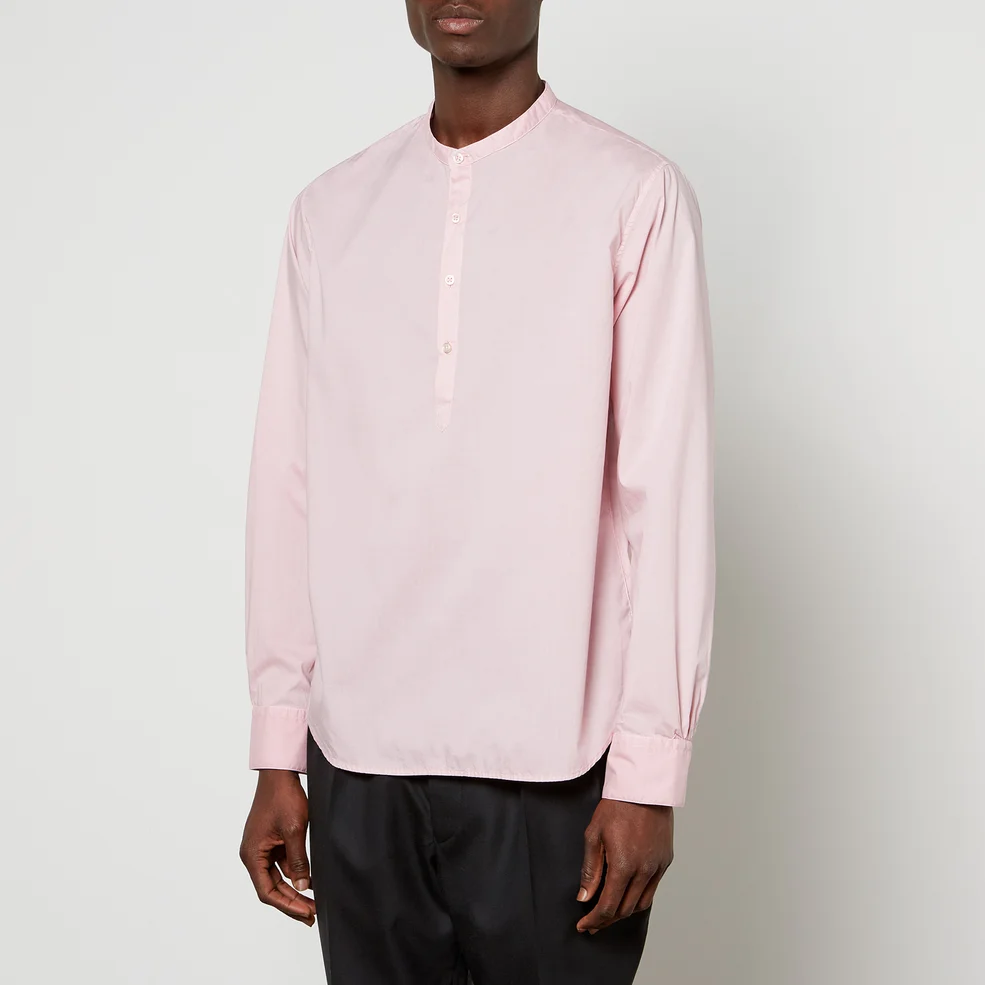 Officine Générale Garment-Dyed Cotton Shirt Image 1