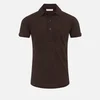 Orlebar Brown Sebastian Linen Polo Shirt - Image 1