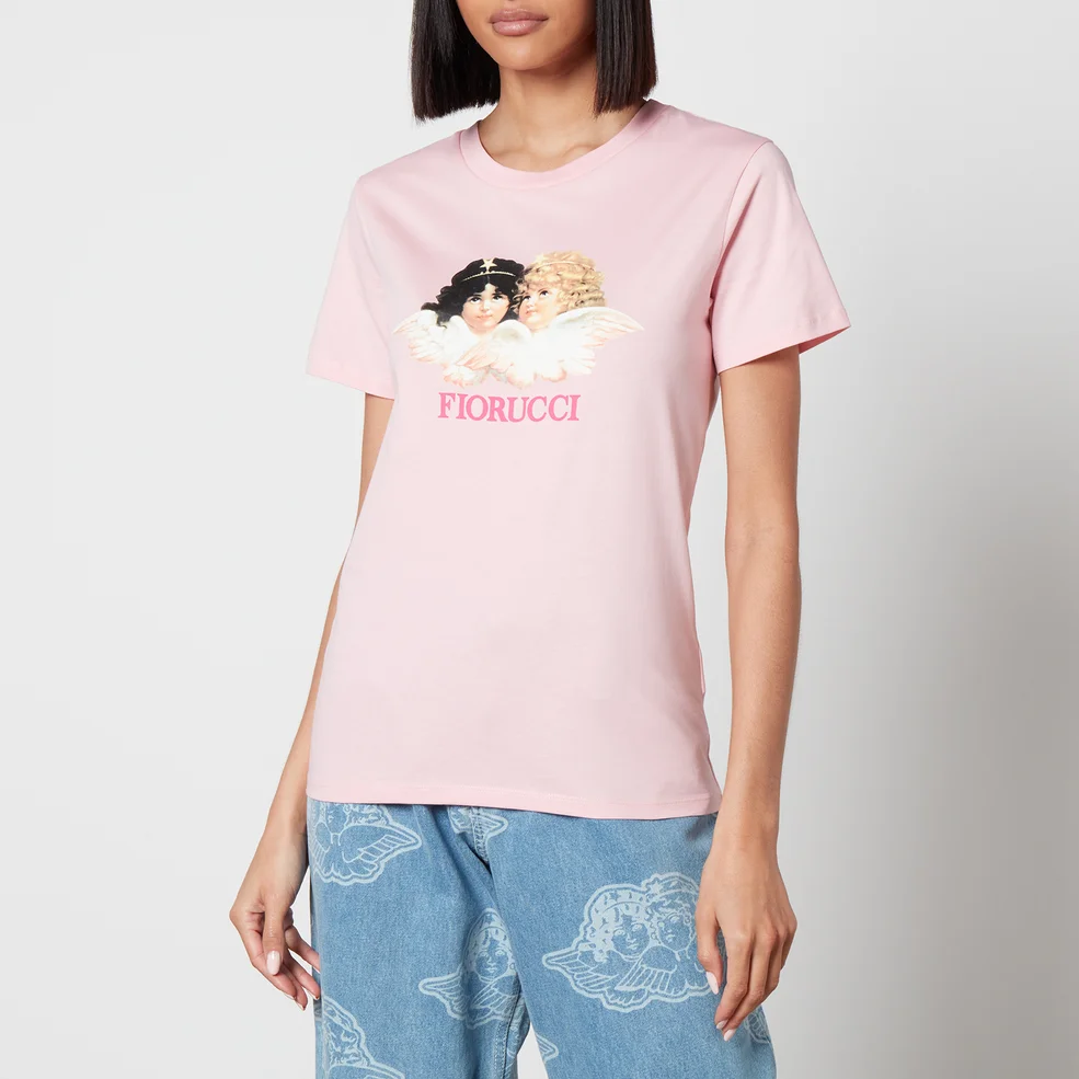 Fiorucci Vintage Angels Cotton-Jersey T-Shirt Image 1