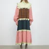 Stella Nova Loan Ruffled-Trimmed Cotton Midi Dress - Image 1