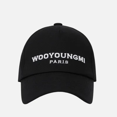 Wooyoungmi Logo-Embroidered Cotton Cap