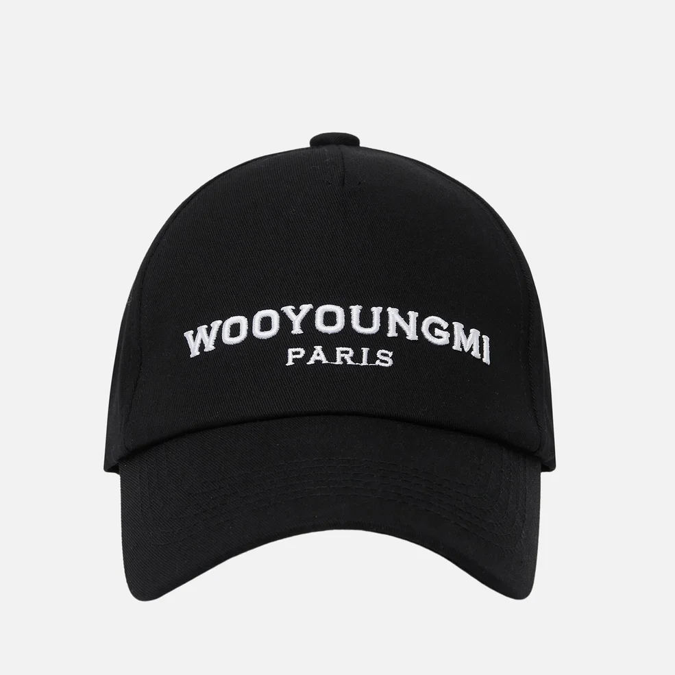 Wooyoungmi Logo-Embroidered Cotton Cap Image 1
