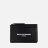 Wooyoungmi Logo-Printed Leather Cardholder - Image 1