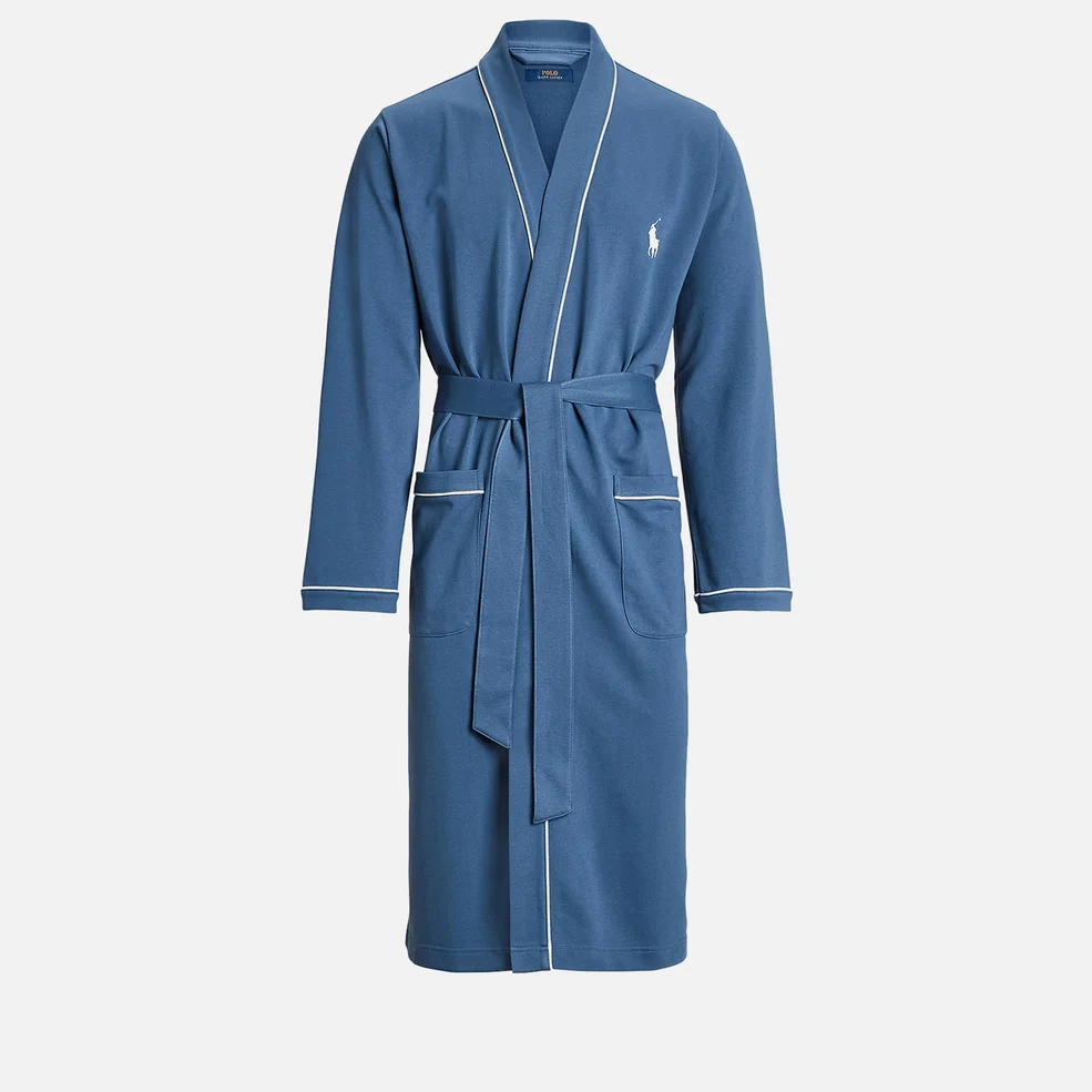 Polo Ralph Lauren Cotton-Blend Jersey Dressing Gown Image 1