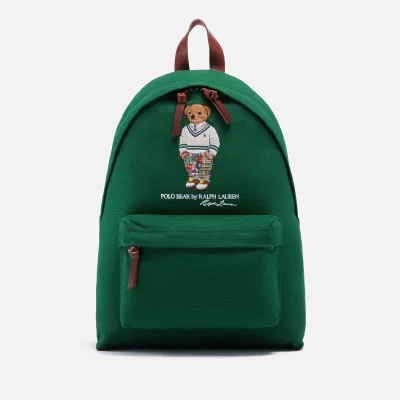 Polo Ralph Lauren Logo-Embroidered Canvas Backpack