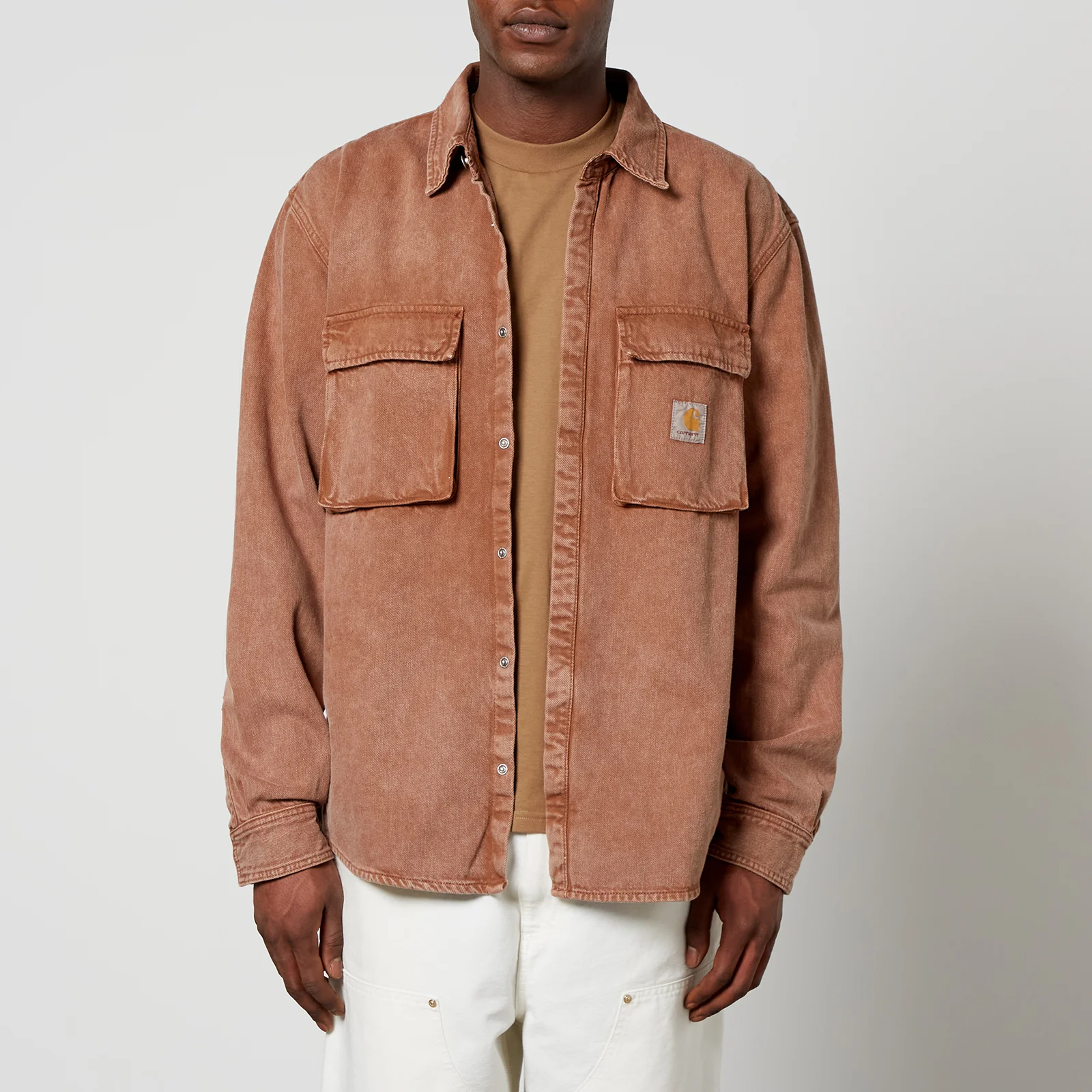 Carhartt WIP Monterey Cotton-Twill Shirt Jacket Image 1