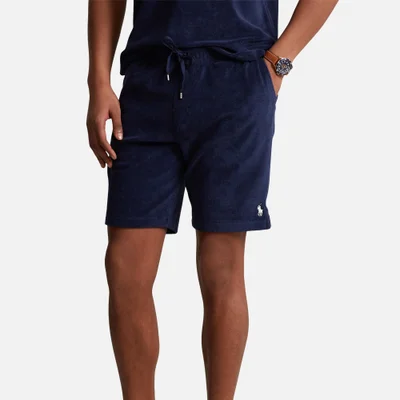 Polo Ralph Lauren Logo-Embroidered Terry Shorts - S