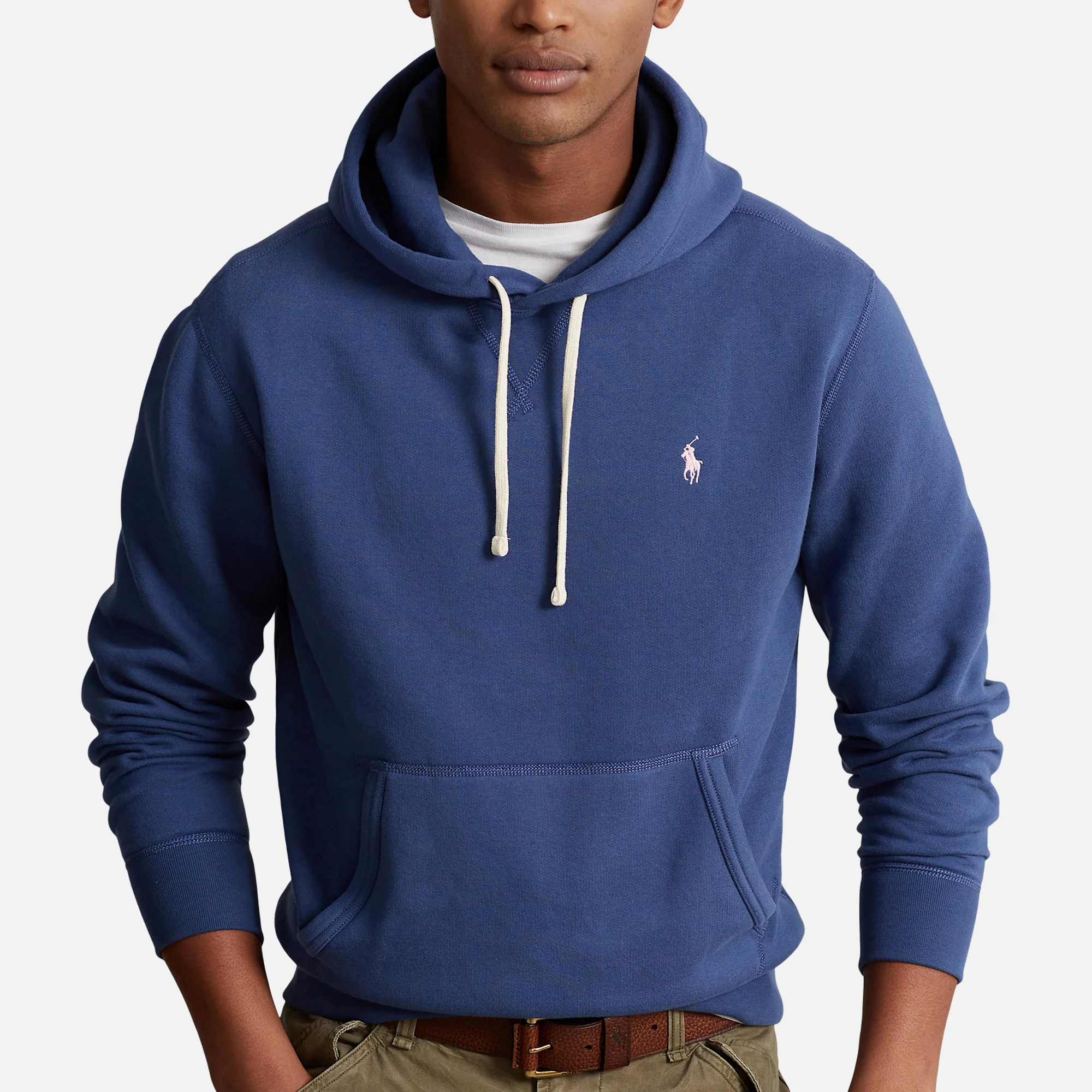 Polo Ralph Lauren Logo-Embroidered Cotton-Blend Hoodie Image 1