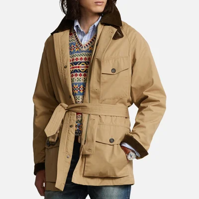 Polo Ralph Lauren Preston Cotton-Twill Belted Jacket