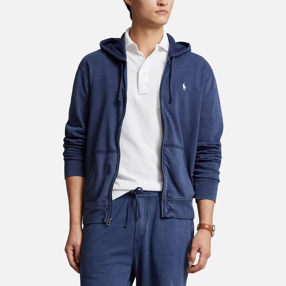 Polo Ralph Lauren Spa French Cotton-Terry Zip-Up Hoodie Image 1