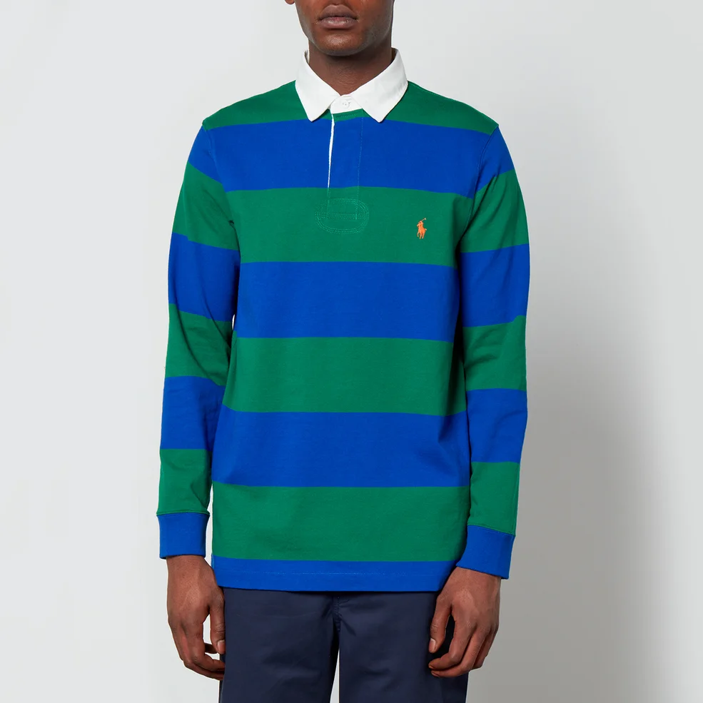 Polo Ralph Lauren Striped Cotton Rugby Shirt Image 1