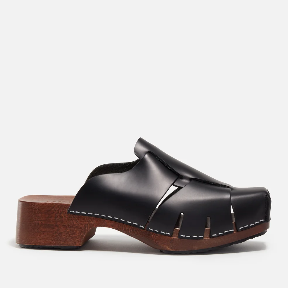 Hereu Women's Licia Leather Mules Image 1