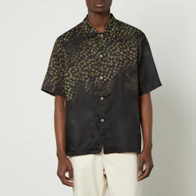 Our Legacy Floral-Print Cotton and Silk-Blend Shirt