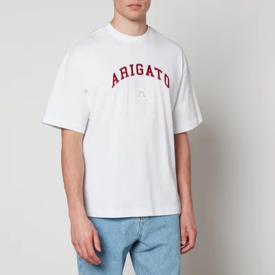 Axel Arigato University Logo-Embroidery Cotton-Jersey T-Shirt