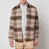 Axel Arigato Hills Checked Wool-Blend Overshirt - Image 1