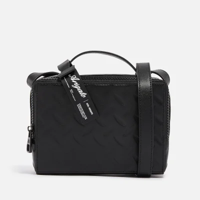Axel Arigato Debossed Leather Mini Suitcase