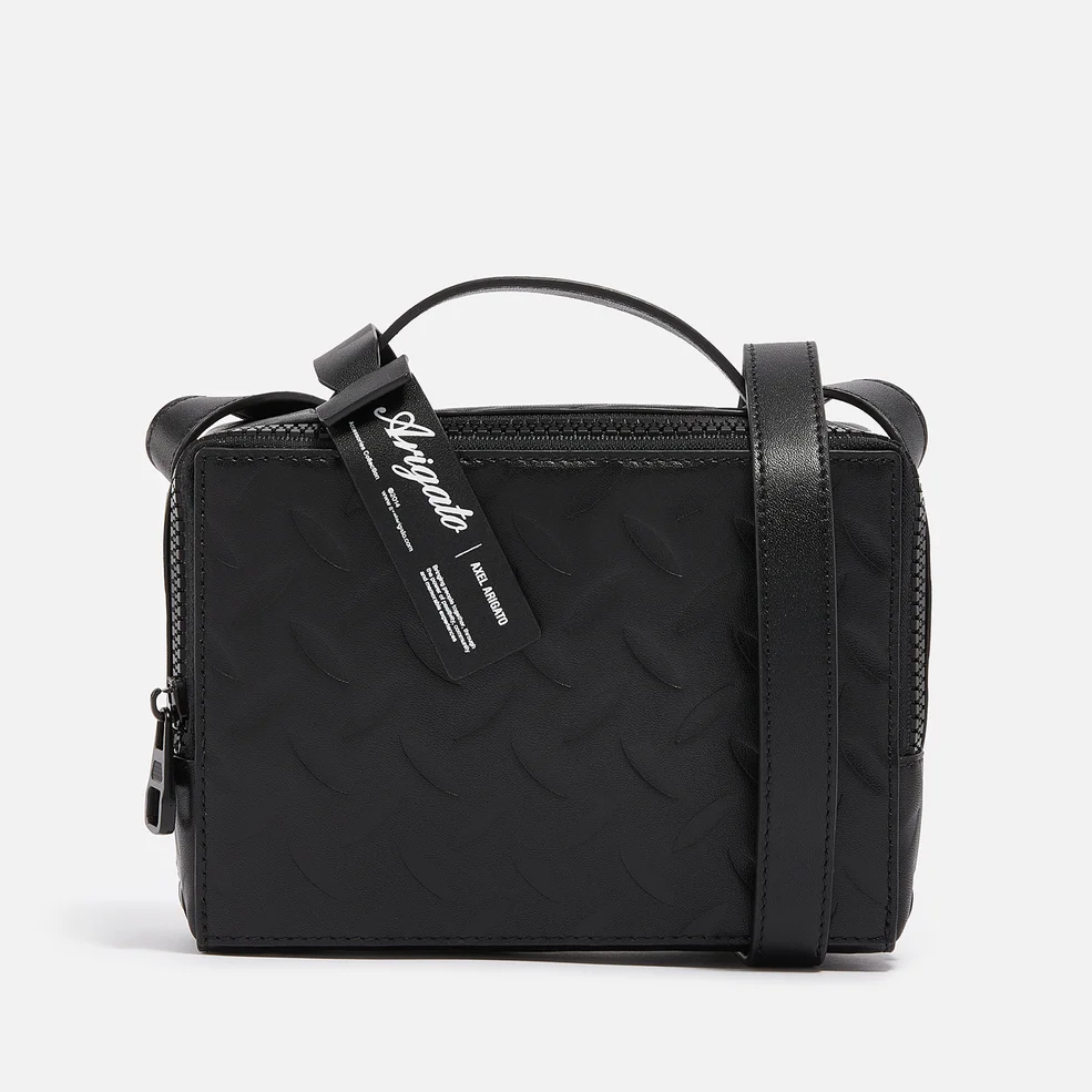 Axel Arigato Debossed Leather Mini Suitcase Image 1