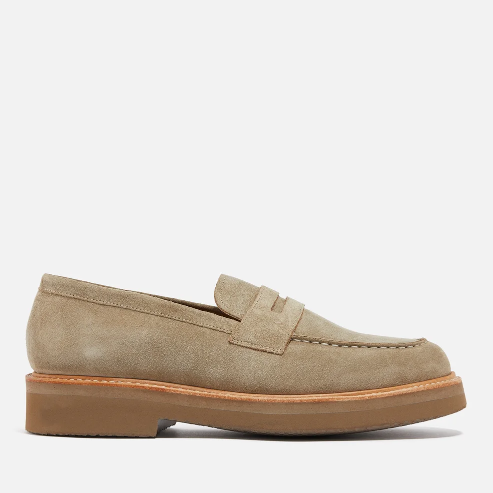 Grenson Peter Suede Penny Loafers Image 1