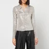 In The Mood For Love Ken Sequined Mesh Shirt - Image 1