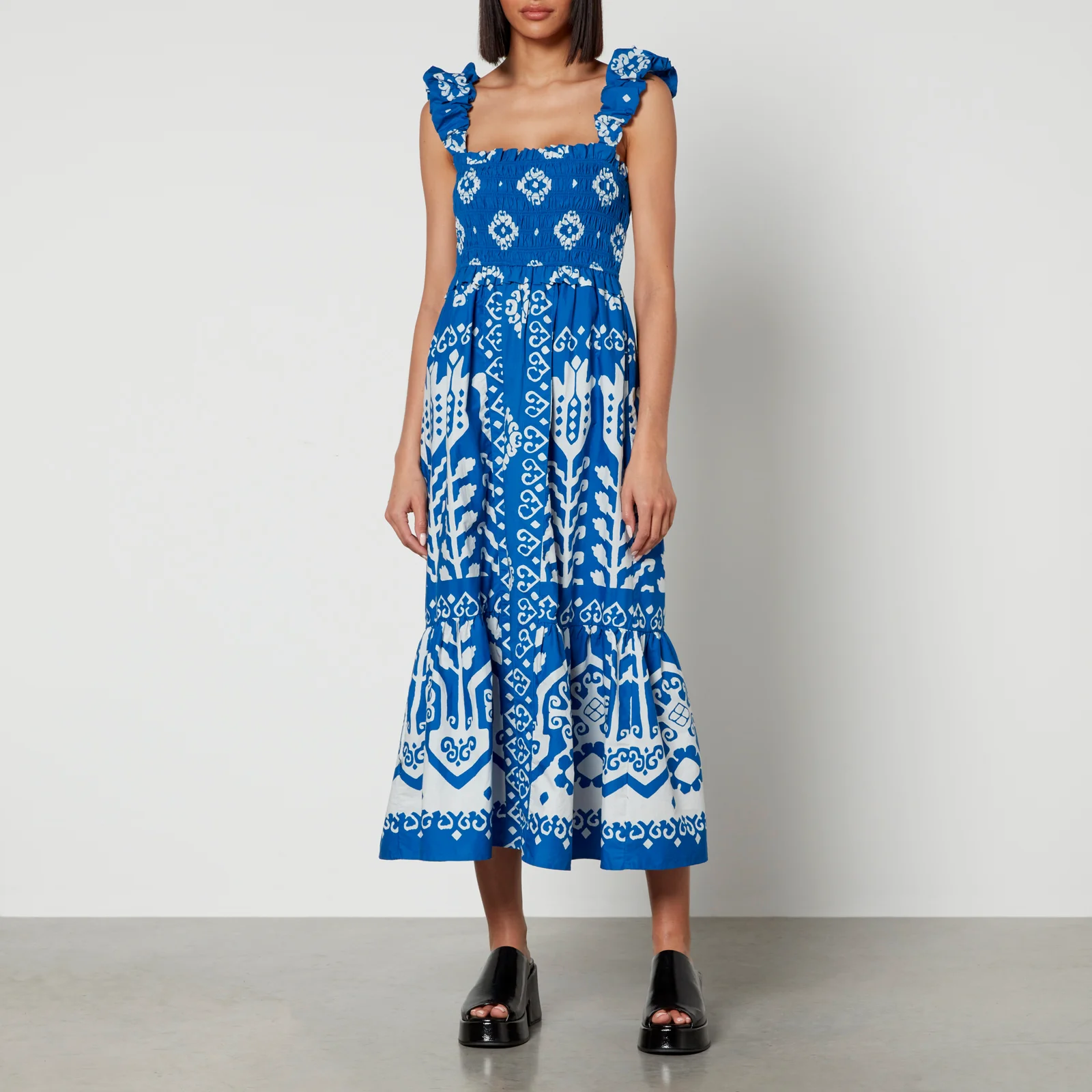 Sea New York Sonia Printed Organic Cotton Dress Image 1