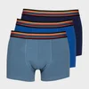 Paul Smith Three-Pack Stretch-Cotton Boxer Shorts - Image 1