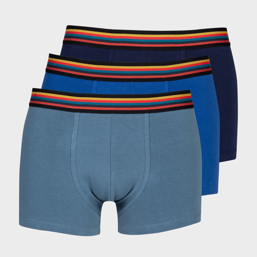 Paul Smith Three-Pack Stretch-Cotton Boxer Shorts Image 1