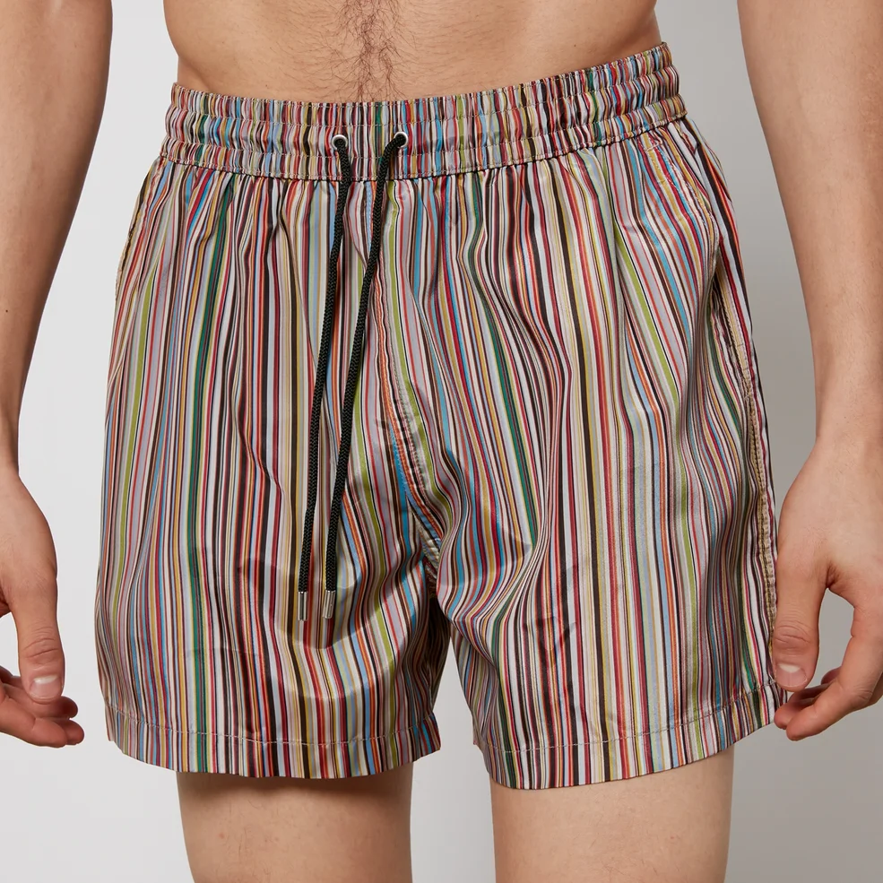 Paul Smith Swim Striped Shell Shorts Image 1