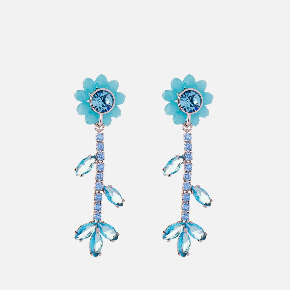 Shrimps Autry Flower Diamante Earrings Image 1