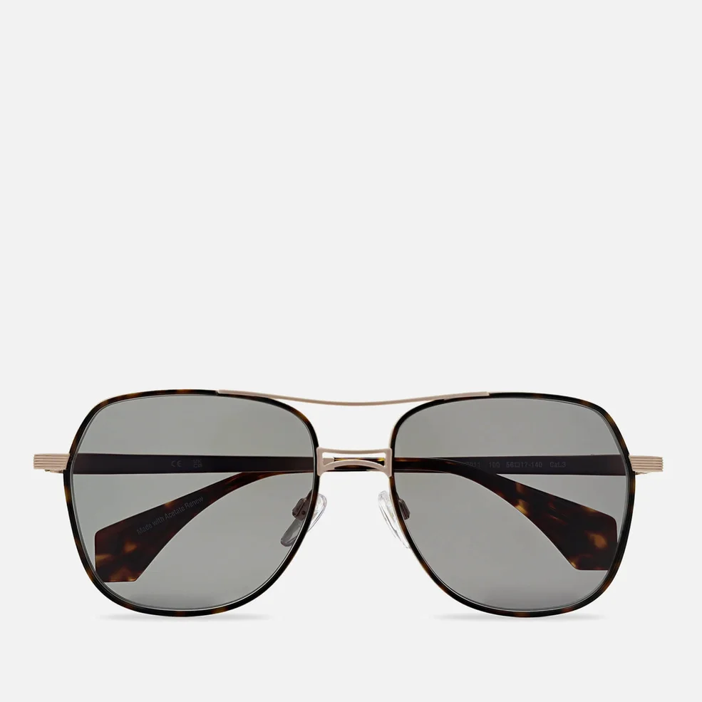Vivienne Westwood Hally Aviator-Style Metal Sunglasses Image 1