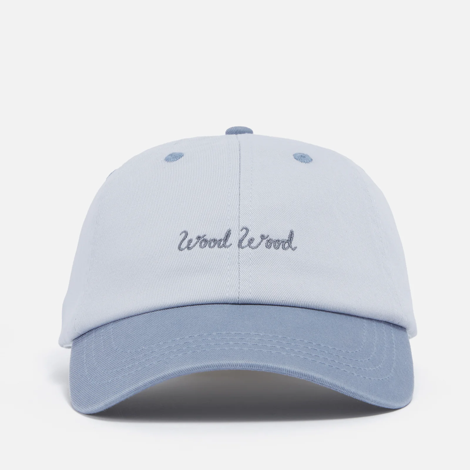 Wood Wood Embroidered Cotton-Twill Tennis Cap Image 1