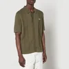 Fred Perry Logo-Embroidered Cotton Shirt - Image 1