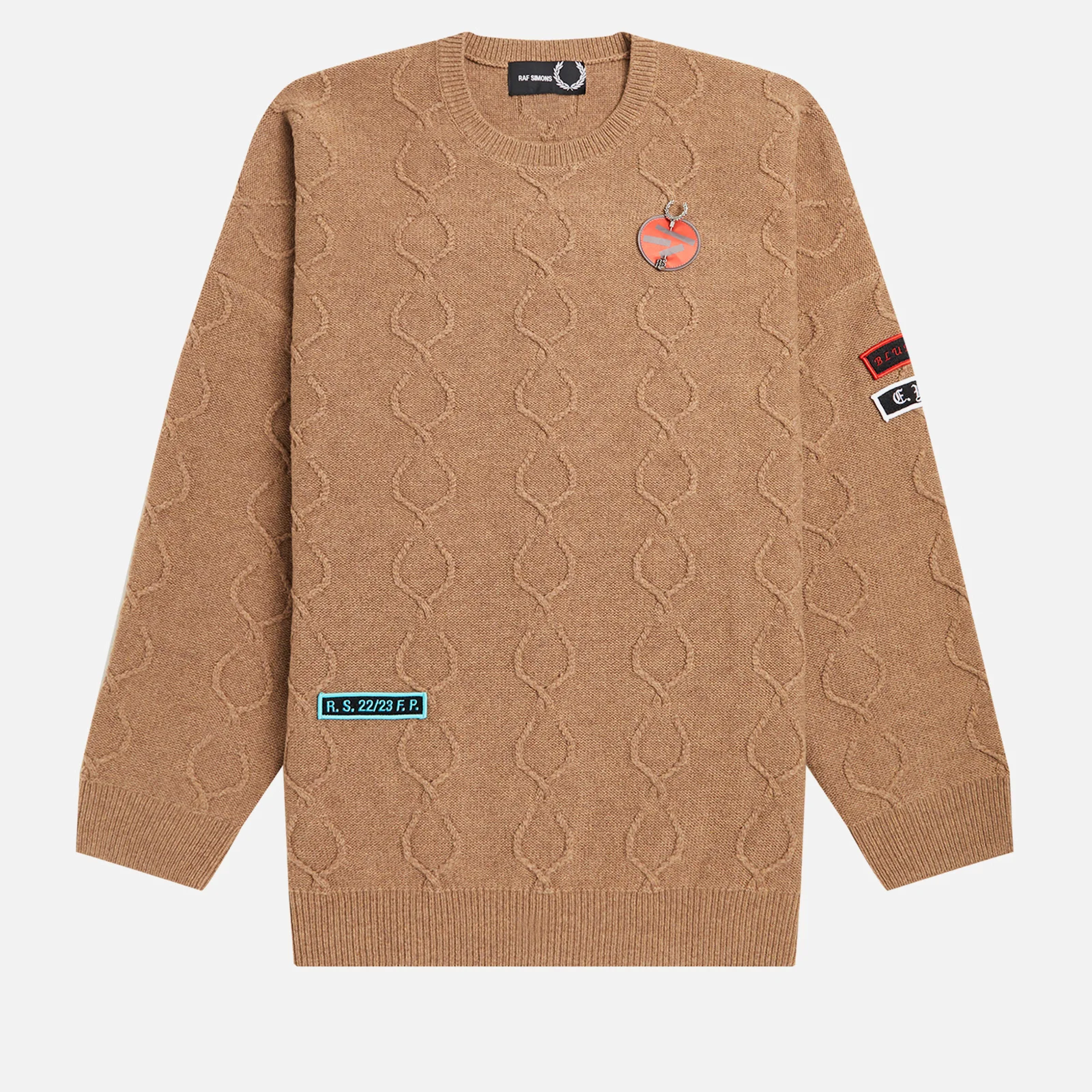 Fred Perry x Raf Simons Oversized Wool Jumper Image 1