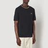 Fred Perry Logo-Embroidery Cotton-Piqué T-Shirt - Image 1