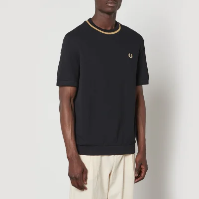 Fred Perry Logo-Embroidery Cotton-Piqué T-Shirt