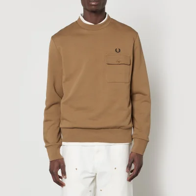 Fred Perry Logo-Embroidered Cotton-Jersey Sweatshirt