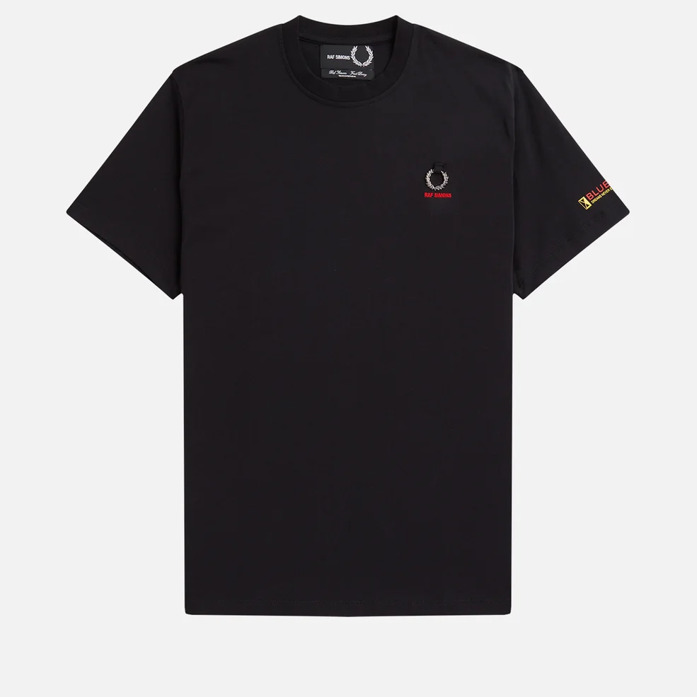 Fred Perry x Raf Simons Printed Cotton-Jersey T-Shirt Image 1