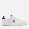 Fred Perry Men's Tennis Embroidered Leather Trainers - Image 1