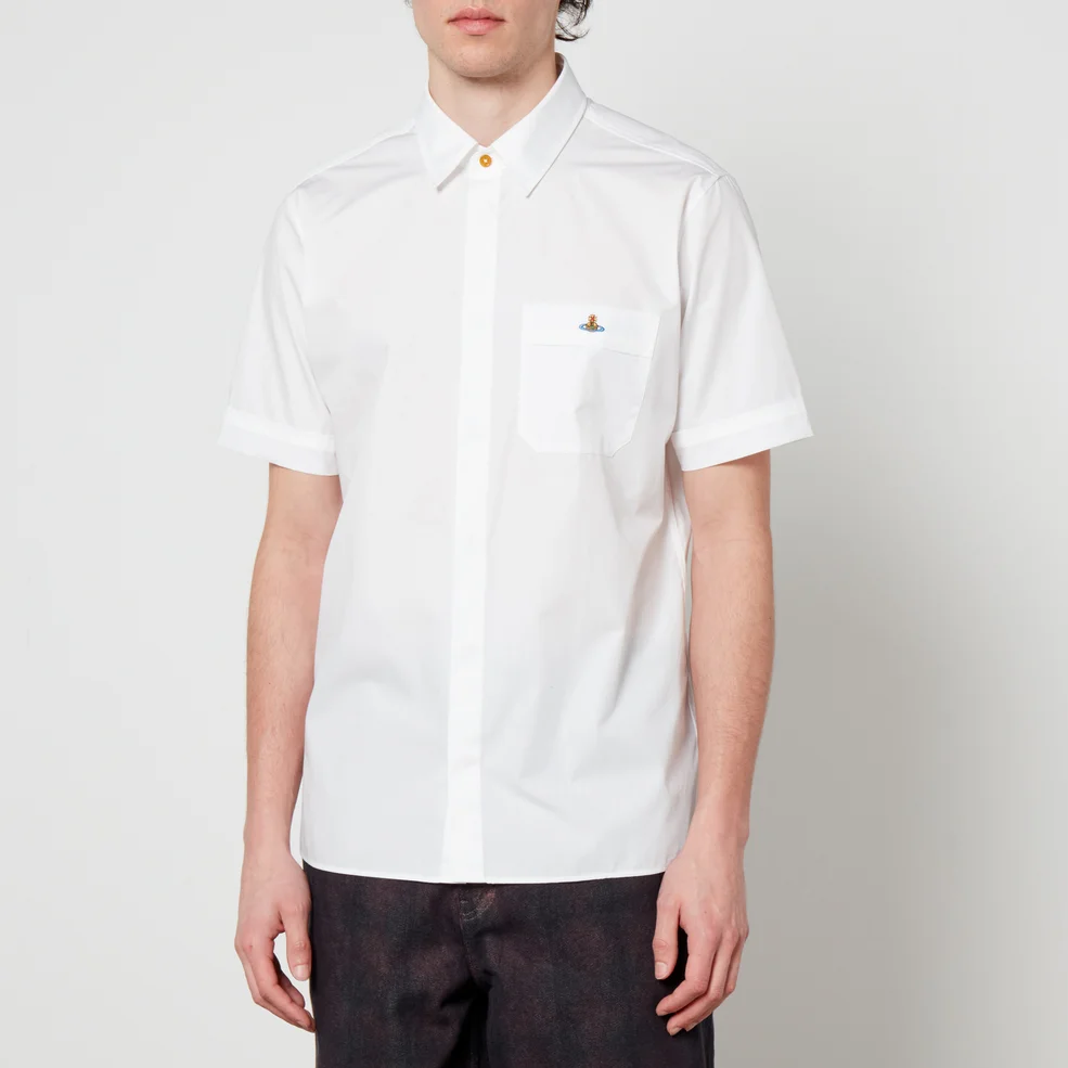 Vivienne Westwood Classic Short Sleeved Cotton-Poplin Shirt Image 1