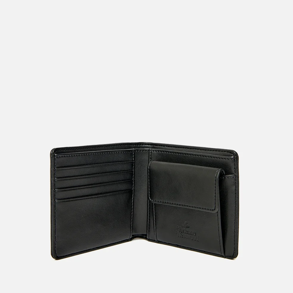 Vivienne Westwood Saffiano Biogreen Faux Leather Billfold Wallet Image 1