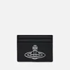 Vivienne Westwood Thin Line Orb Saffiano Leather Cardholder - Image 1