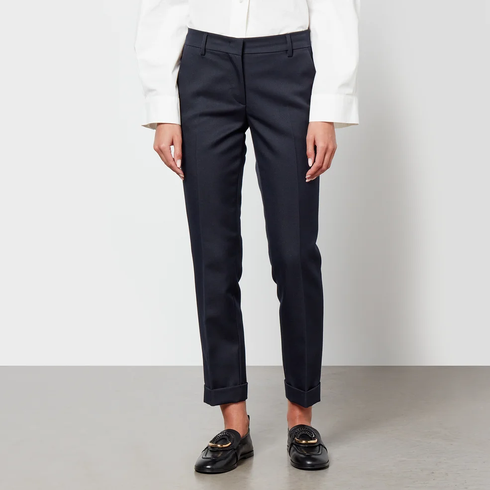 Golden Goose Compact Twill Cigarette Trousers Image 1