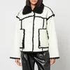 Stand Studio Callie Faux Leather and Faux Shearling Jacket - Image 1