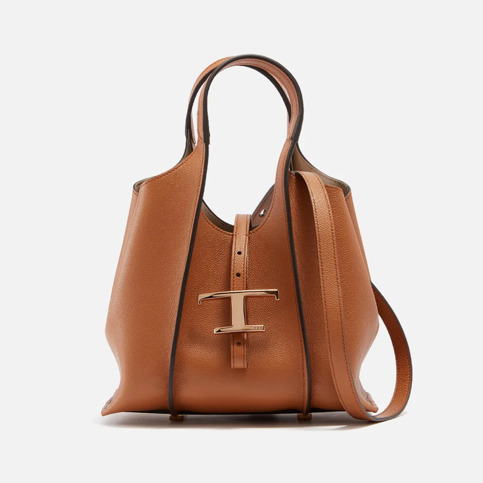 Tod's Mini Timeless Leather Hobo Bag Image 1