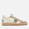 Golden Goose Women's Ball Star Shearling-Lined Leather Trainers - UK 4 - Image 1