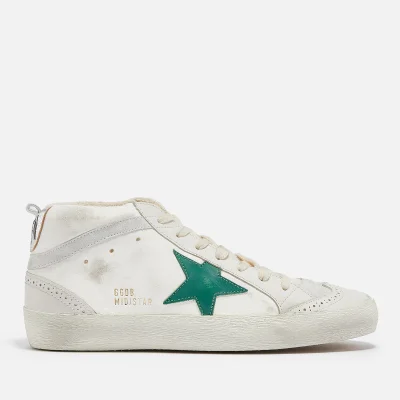 Golden Goose Women's Mid Star Leather and Suede Trainers