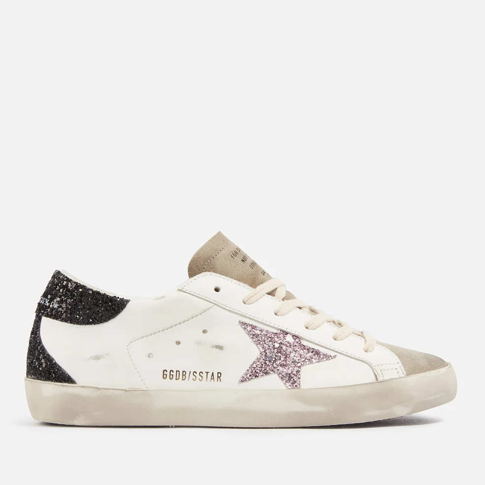 Golden Goose Women's Superstar Leather and Suede Trainers Image 1